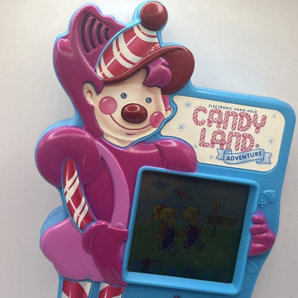 Vintage 1997 CandyLand Adventure Talking Handheld Electronic Game Milton Bradley